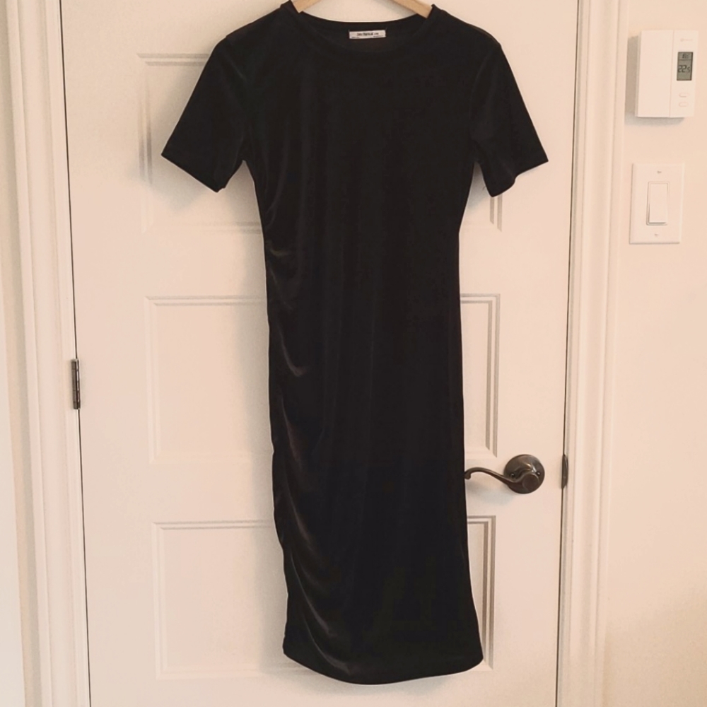 2 for 15$ Velvet zara midi dress black medium